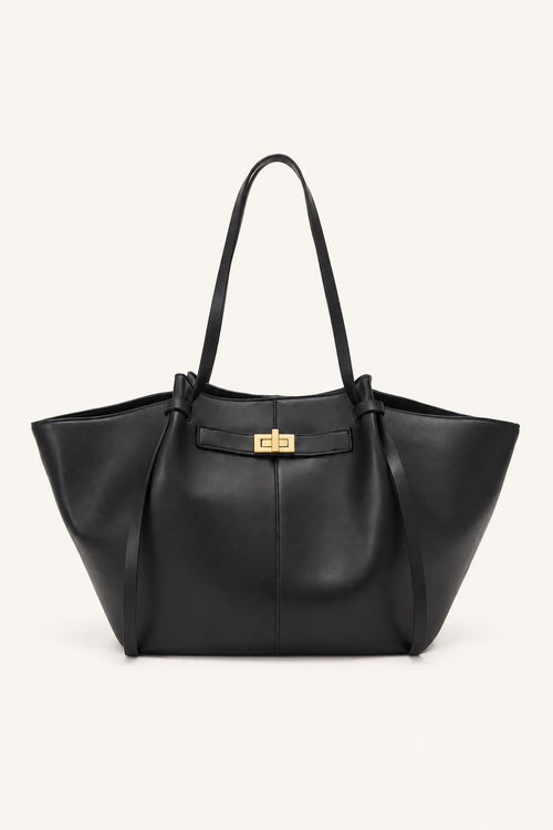 Women's Winged PU Tote Bag