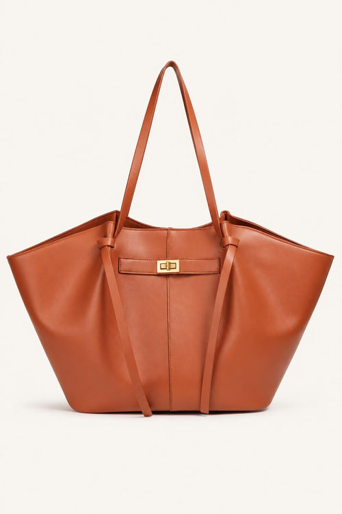 Women's Winged PU Tote Bag