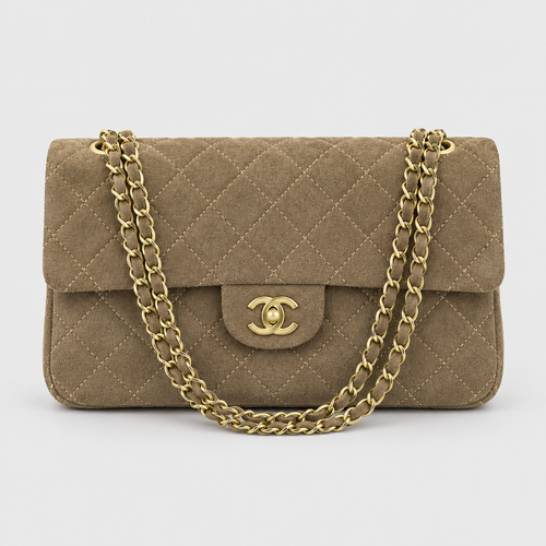 Retro Quilted Chain Crossbody Bag