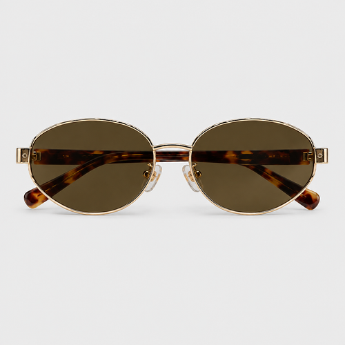 Retro Round Frame Sunglasses