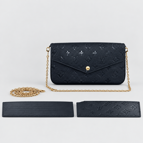 Envelope Chain Strap Clutch