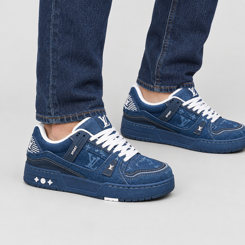 Men's Graphic Platform Sneakers