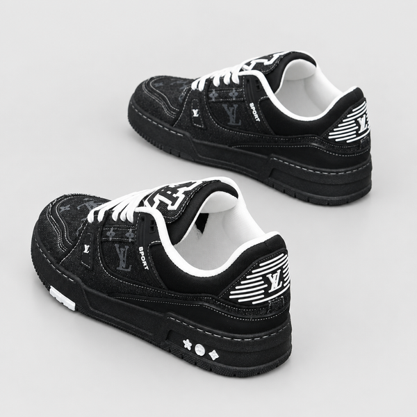 Men's Graphic Platform Sneakers