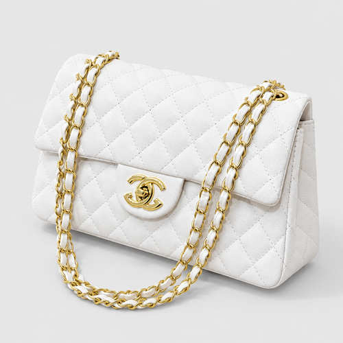 Embroidered Quilted Crossbody Bag