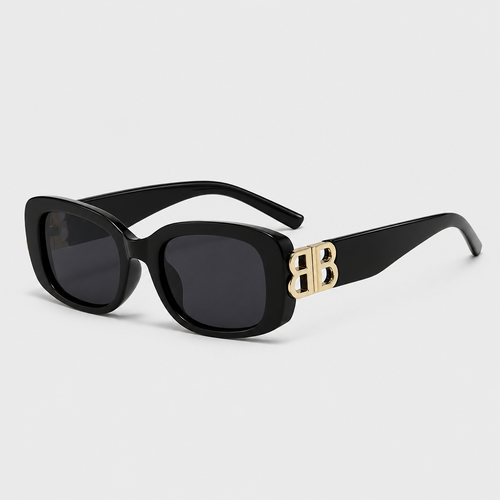 Double-B Rectangular Sunglasses
