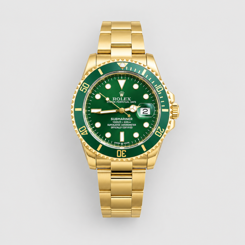 Bold-Color Round Bezel Watch