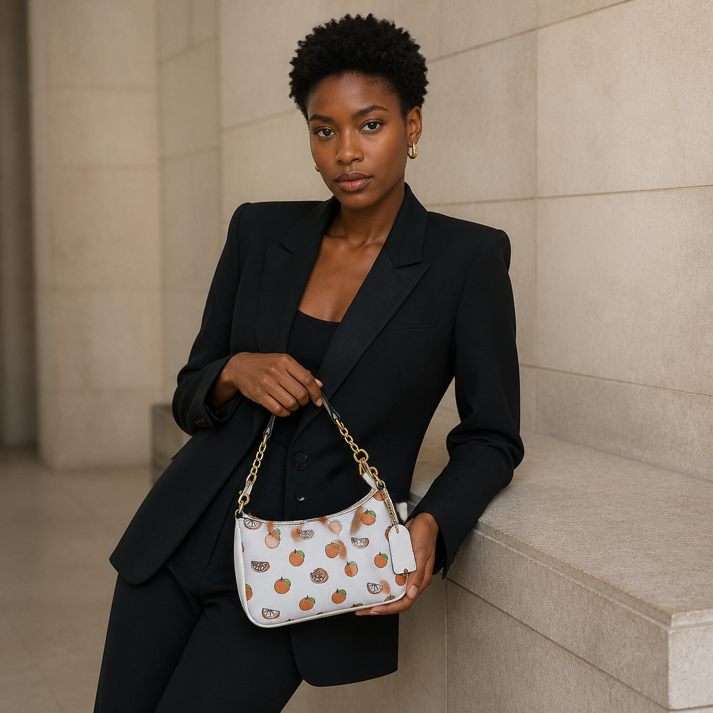 JT Sunday SOP Oct13 | Women's Fashion Chain Underarm Shoulder Bag | model-b-editorial | editorial model