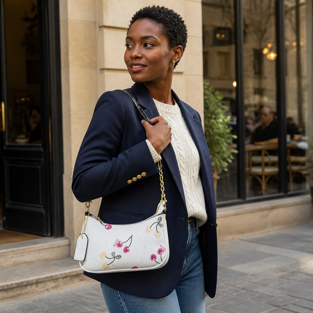 JT Sunday SOP Oct13 | Women's Fashion Chain Underarm Shoulder Bag | model-b-lifestyle | lifestyle model