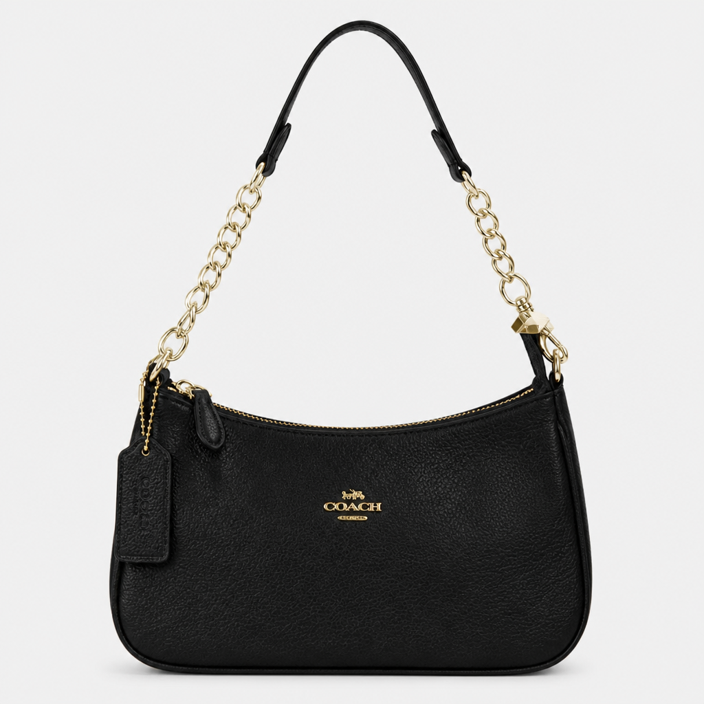JT Sunday SOP Oct13 | Women's Classic Underarm One-Shoulder Bag | front-013 | Black