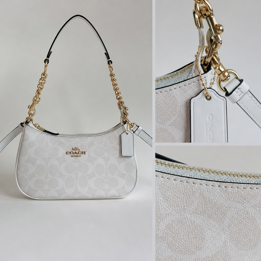 JT Sunday SOP Oct13 | Women's Teri Classic Chain Underarm Shoulder Bag | detail-collage | detail collage