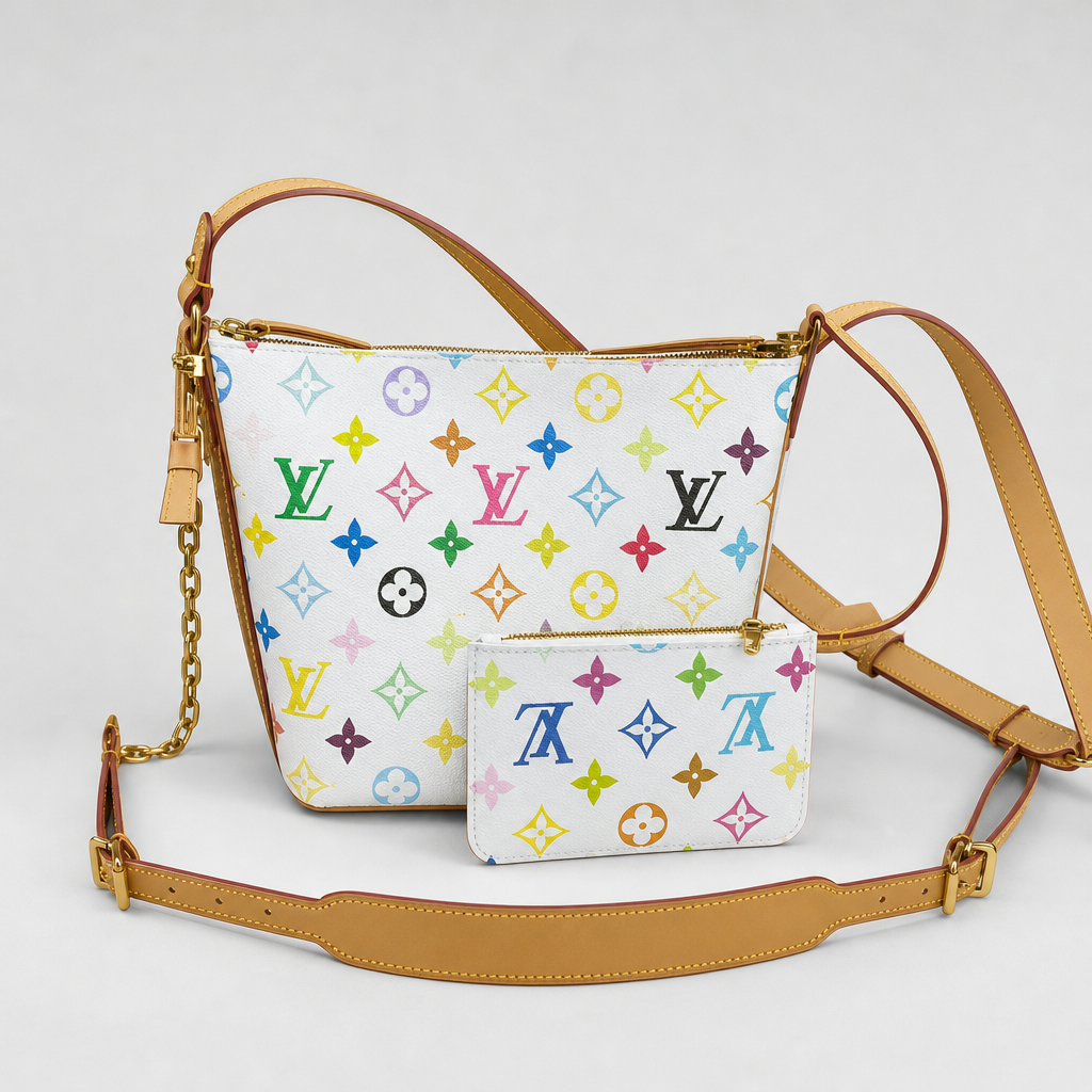 Multicolor Monogram Top Handle Bag — variant 001