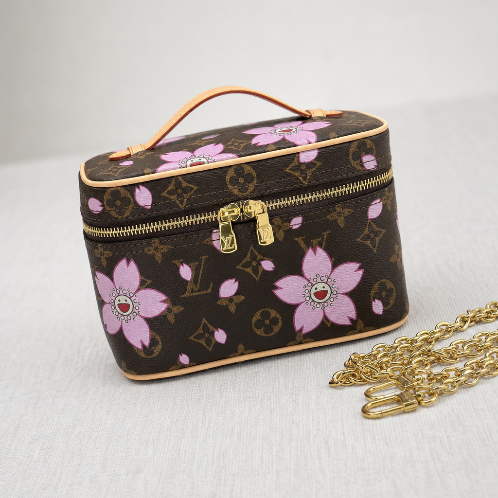 Monogram Vanity Case Shoulder Bag — detail