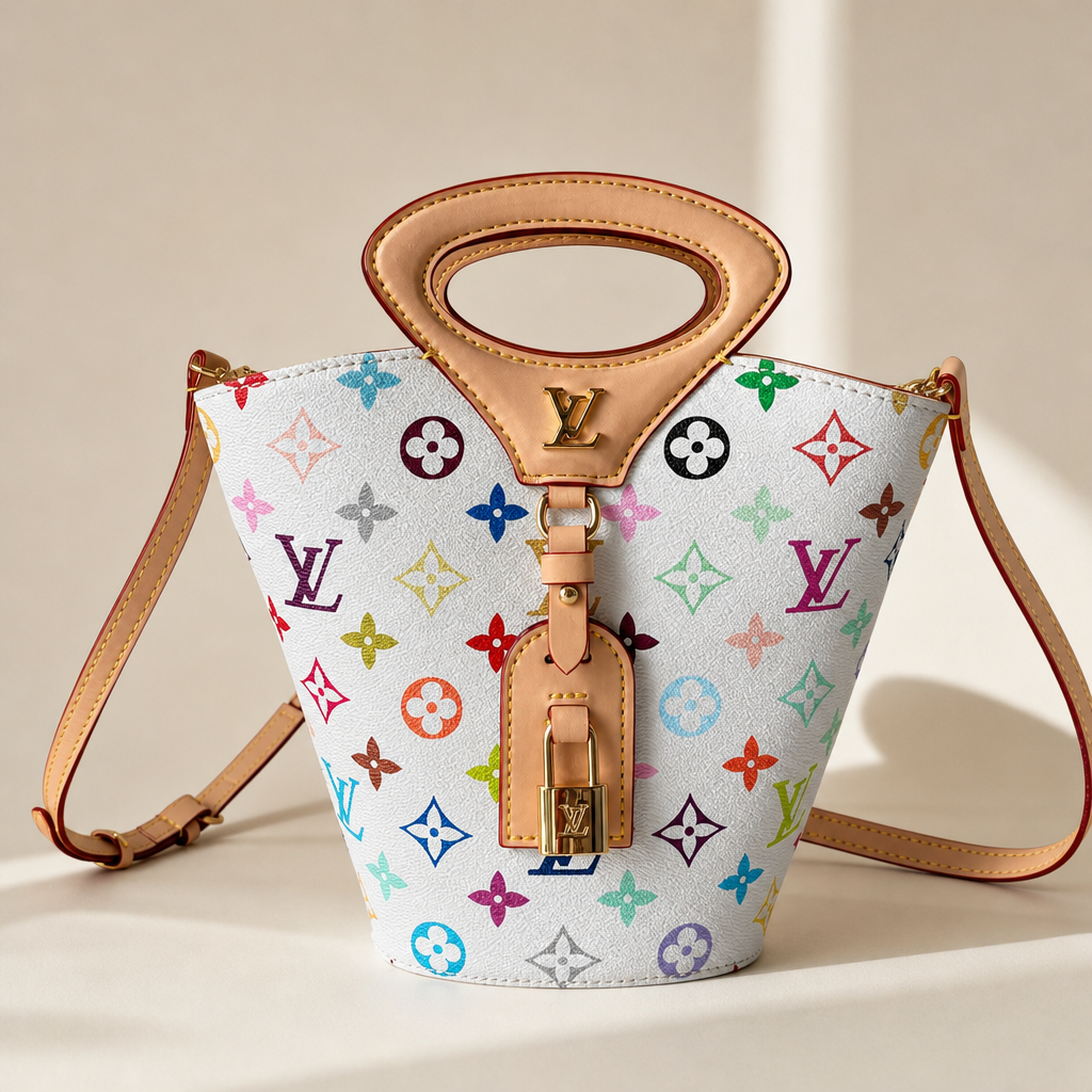 Tapered Monogram Zip Shoulder Bag — hero