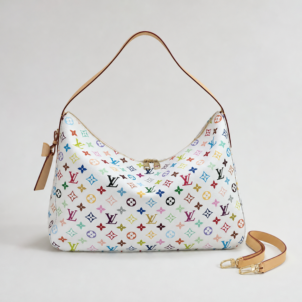 Zip-Top Crescent Shoulder Bag — variant 003
