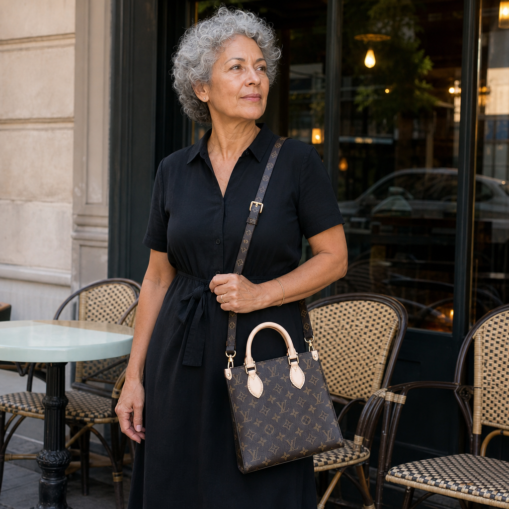 Monogram Mini Tote Bag — lifestyle