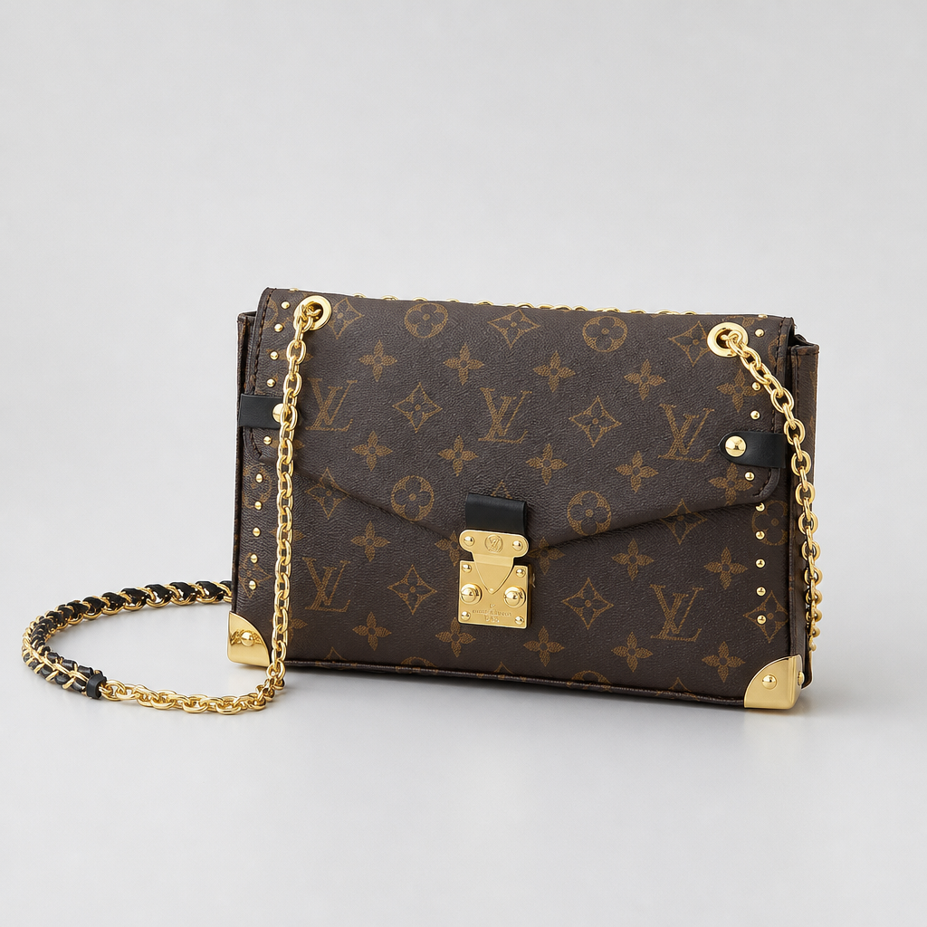 Monogram Chain Trunk Shoulder Bag — variant 001