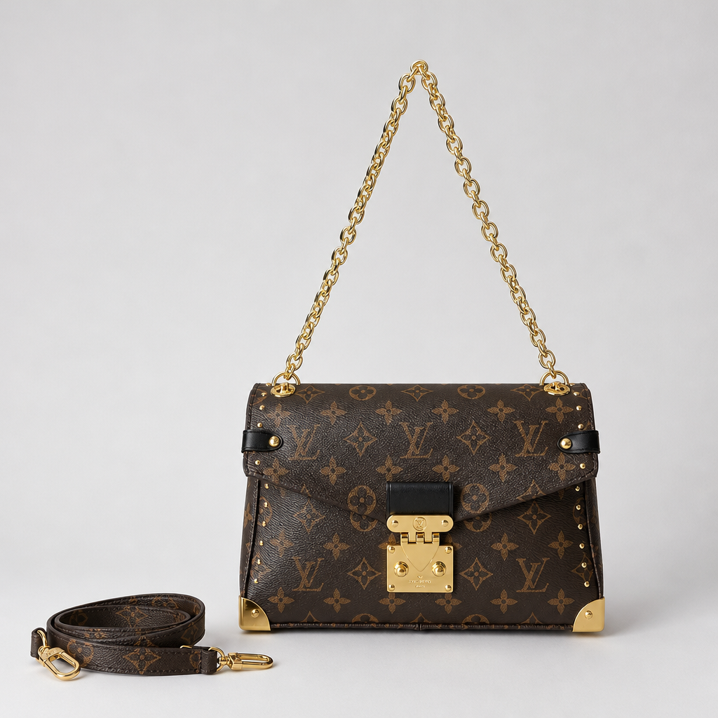 Monogram Chain Trunk Shoulder Bag — variant 002