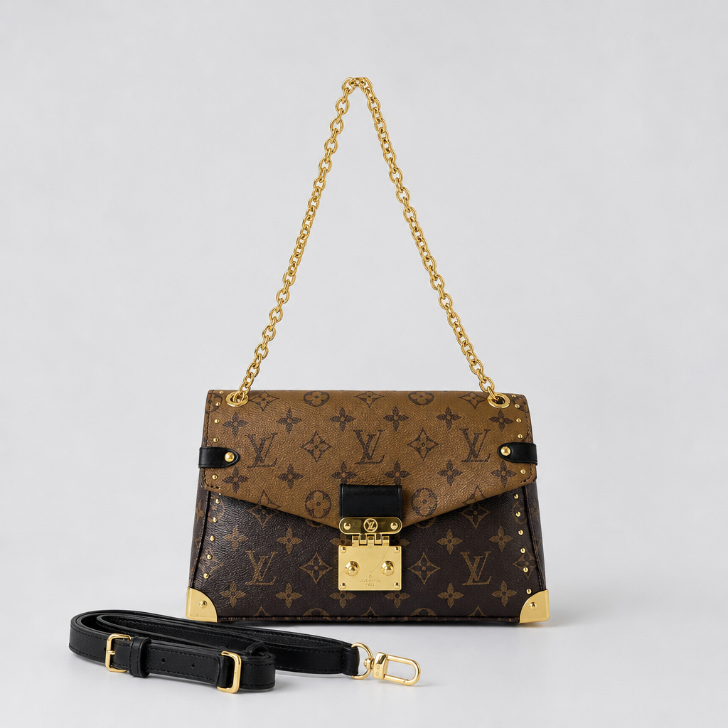 Monogram Chain Trunk Shoulder Bag — variant 003
