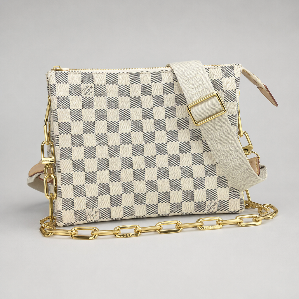 Zip Crossbody Bag with Chain Strap — variant 002
