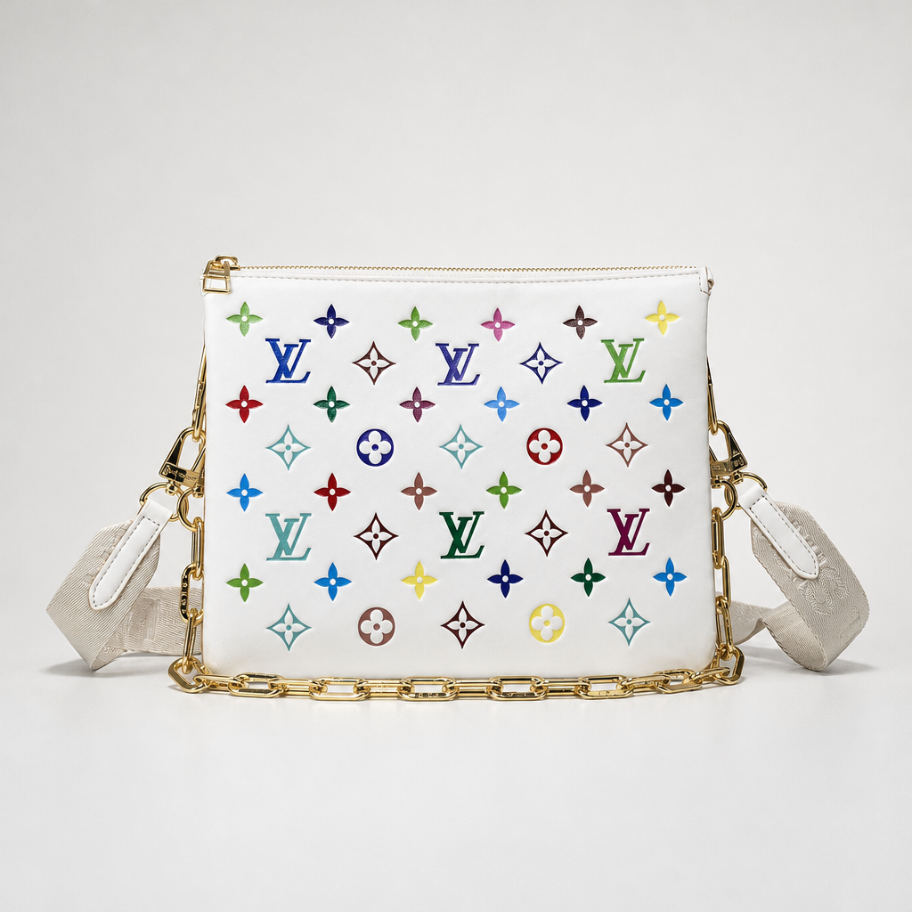 Zip Crossbody Bag with Chain Strap — variant 004