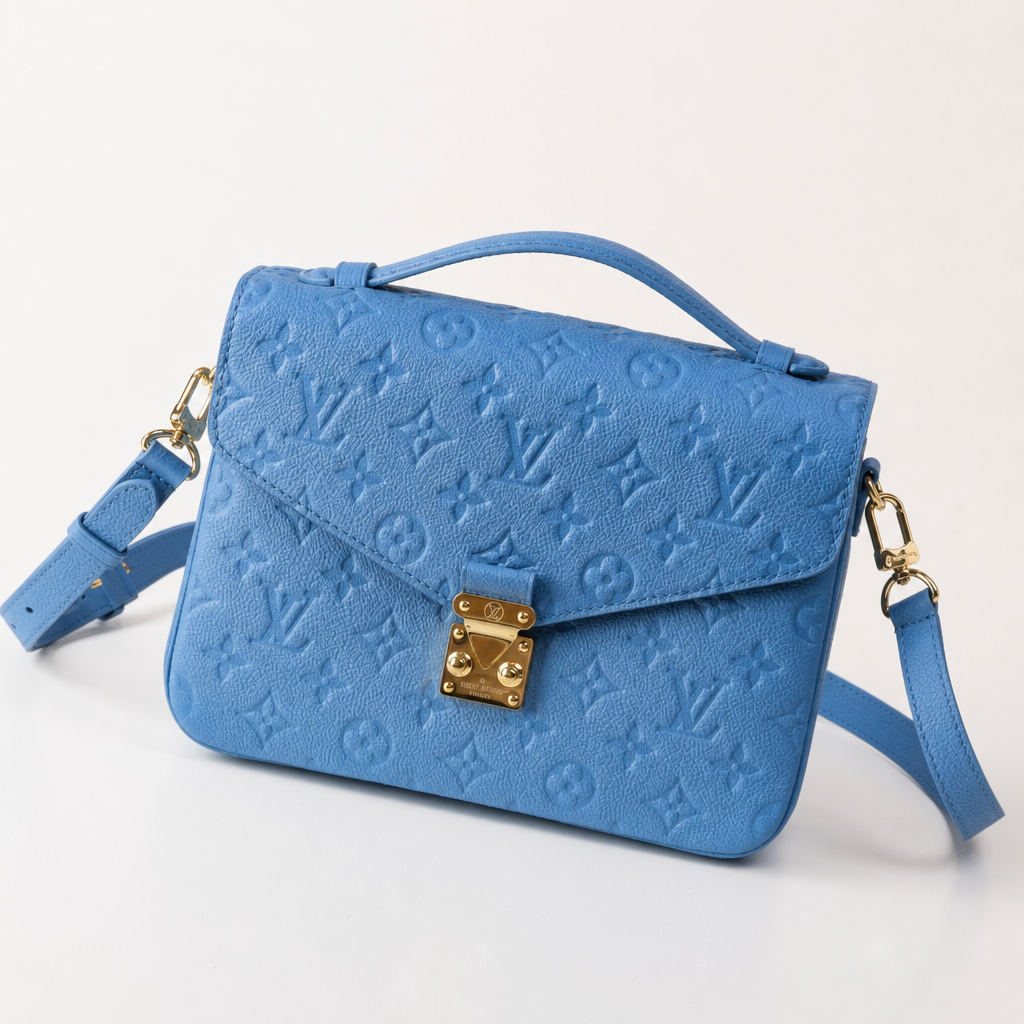 Monogram Top Handle Flap Bag — detail
