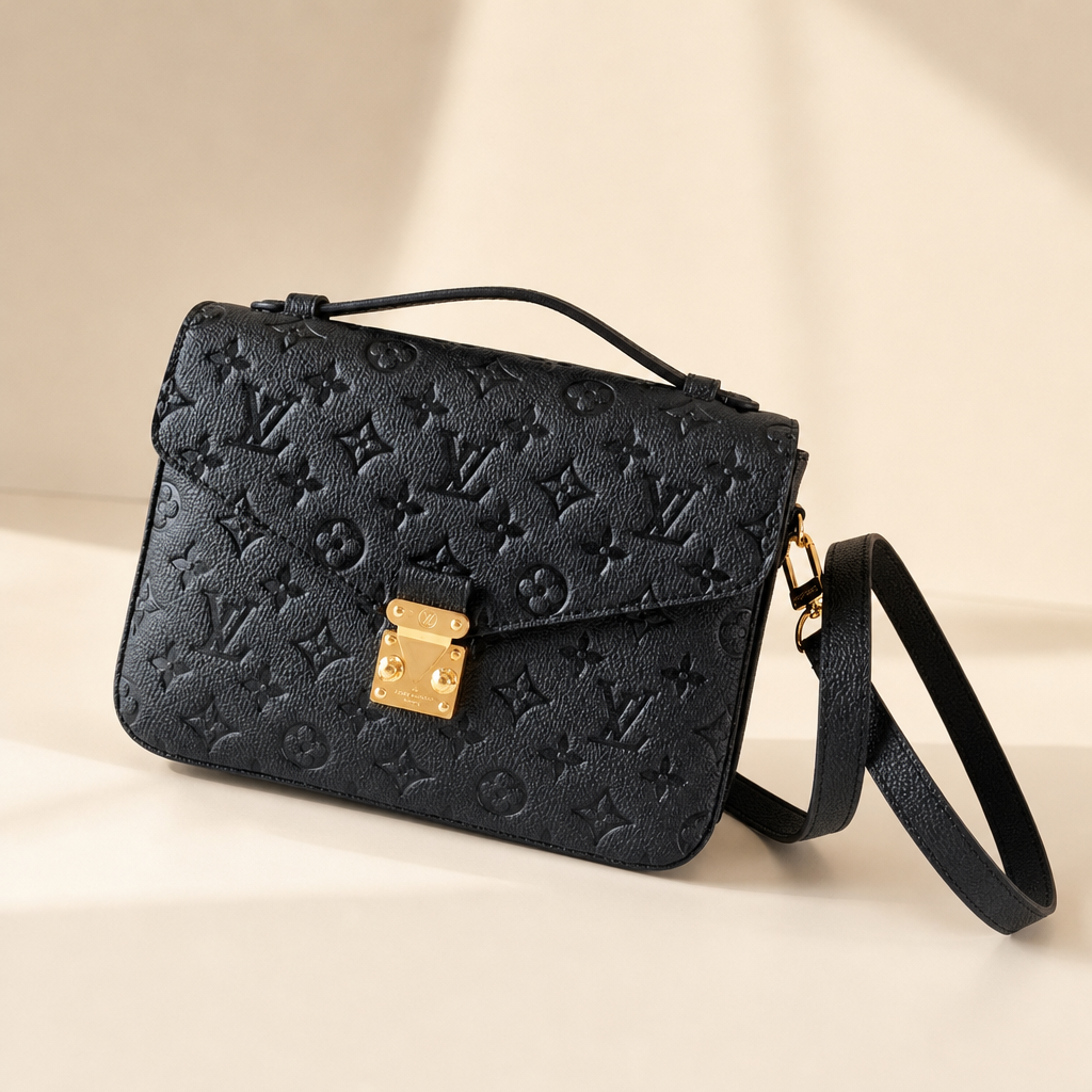 Monogram Top Handle Flap Bag — hero