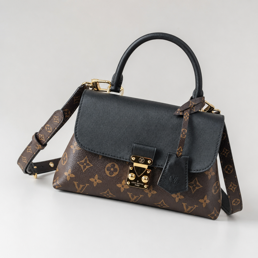 Monogram Top Handle Flap Bag — variant 002