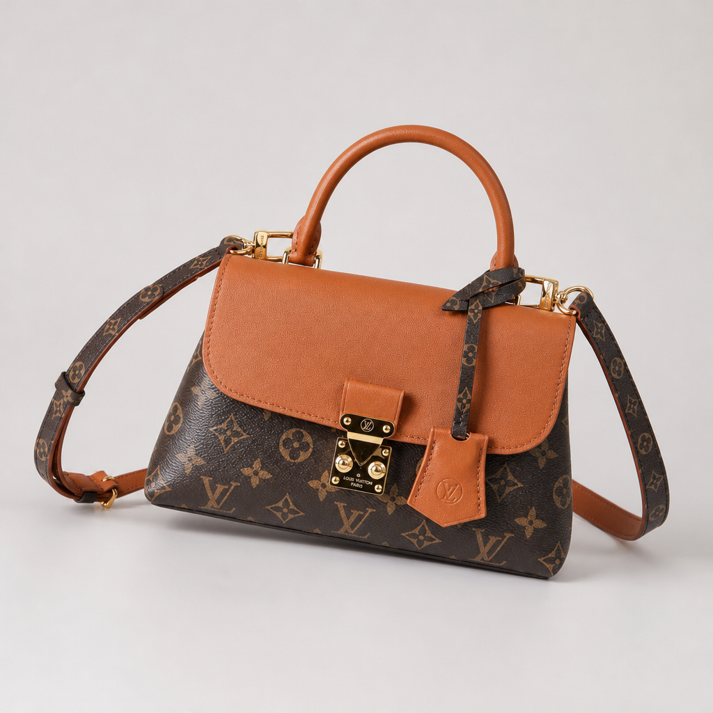 Monogram Top Handle Flap Bag — variant 009