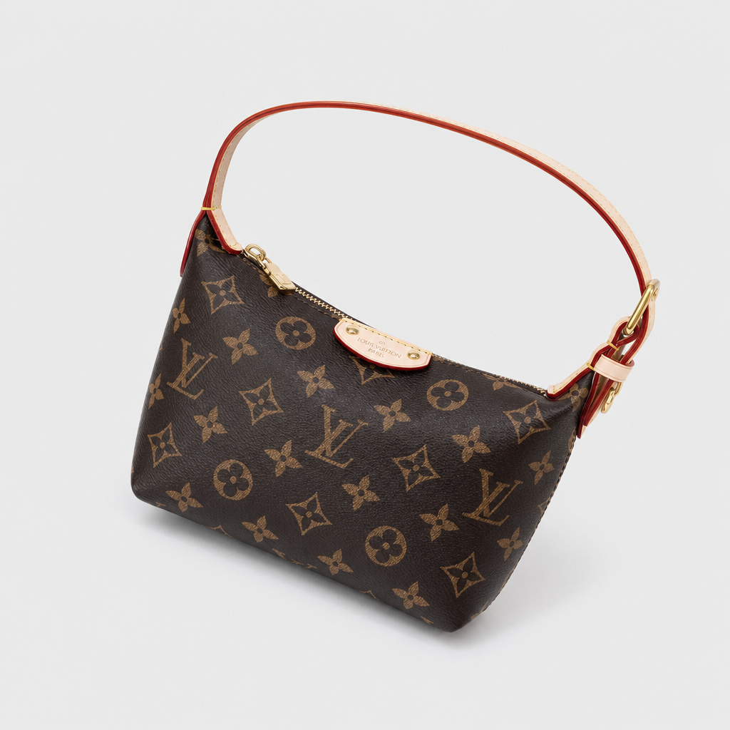 Slim-Strap Crescent Shoulder Bag — variant 005