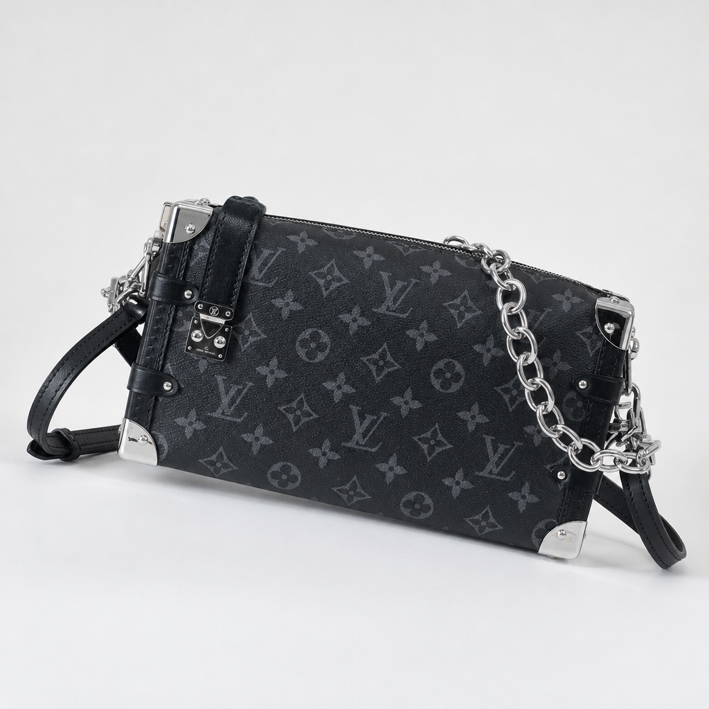 Monogram Triangle Chain Shoulder Bag — variant 001