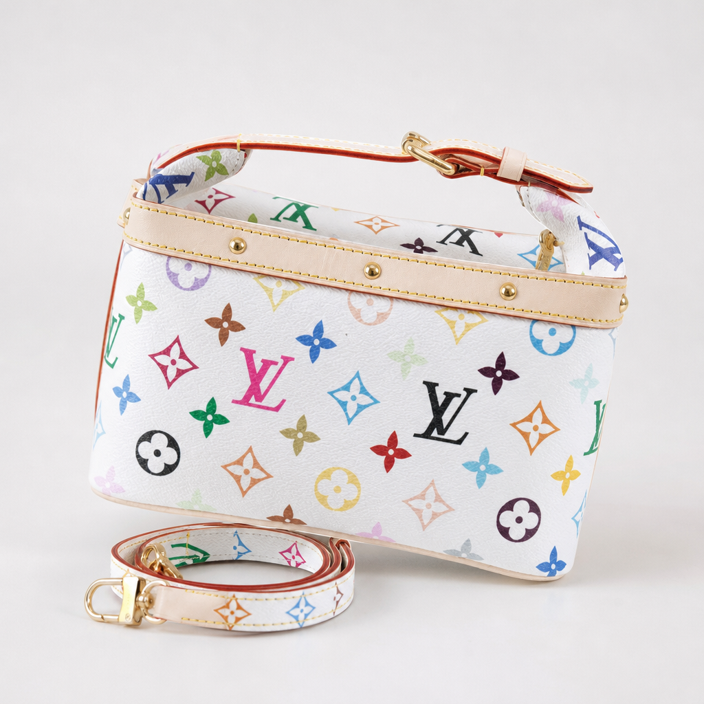 Monogram Mini Barrel Shoulder Bag — detail