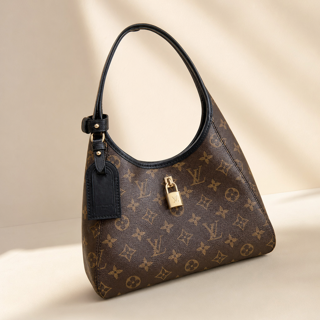 Monogram Hobo Bag with Short Strap — hero