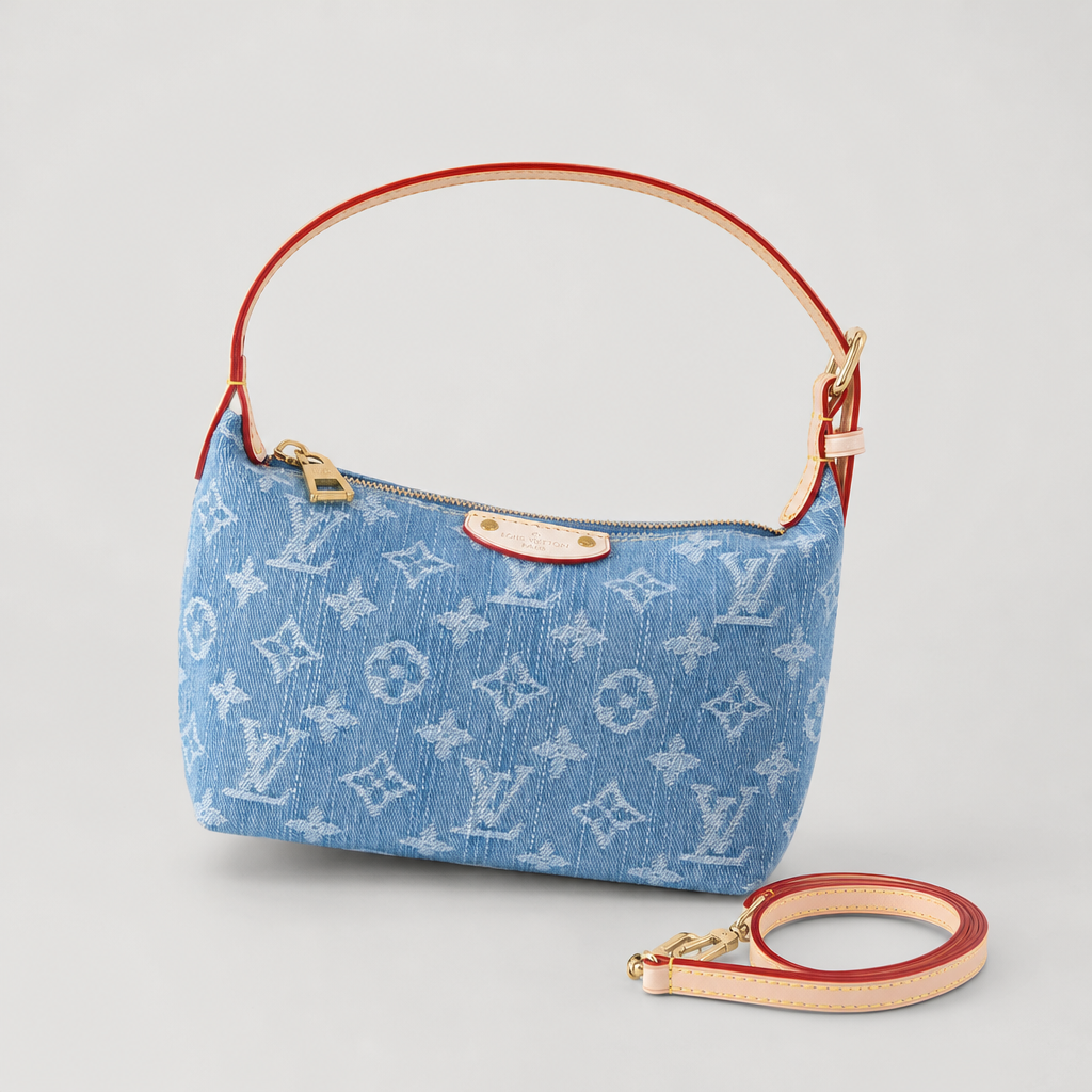 Monogram Hobo Bag with Short Strap — variant 002