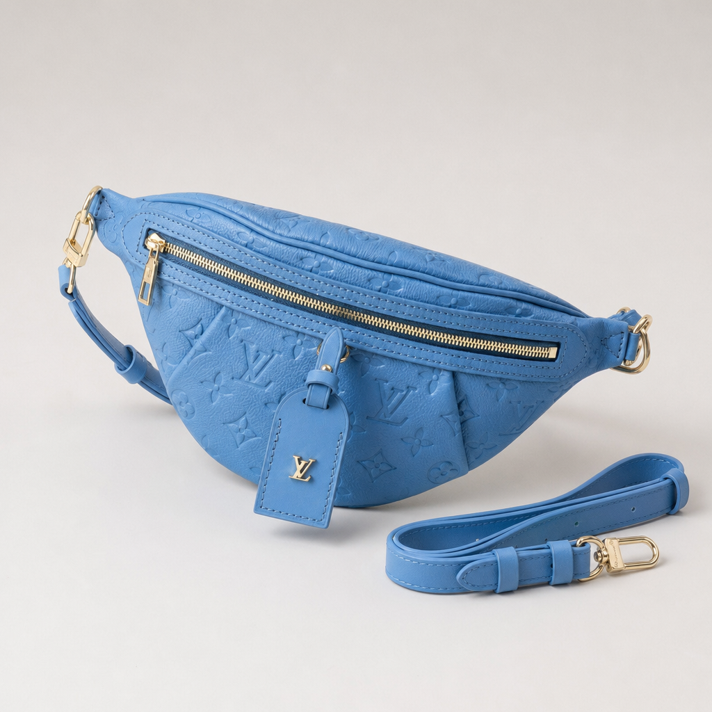 Embossed Monogram Belt Bag — variant 001