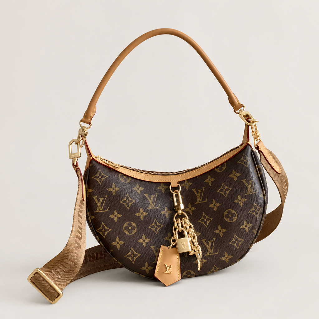 Mini Monogram Barrel Shoulder Bag — detail