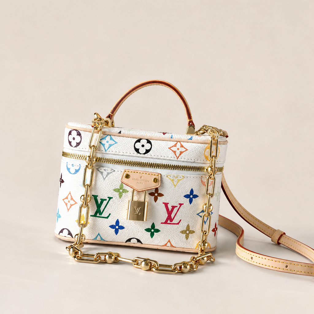 Mini Multicolor Monogram Vanity Bag — detail