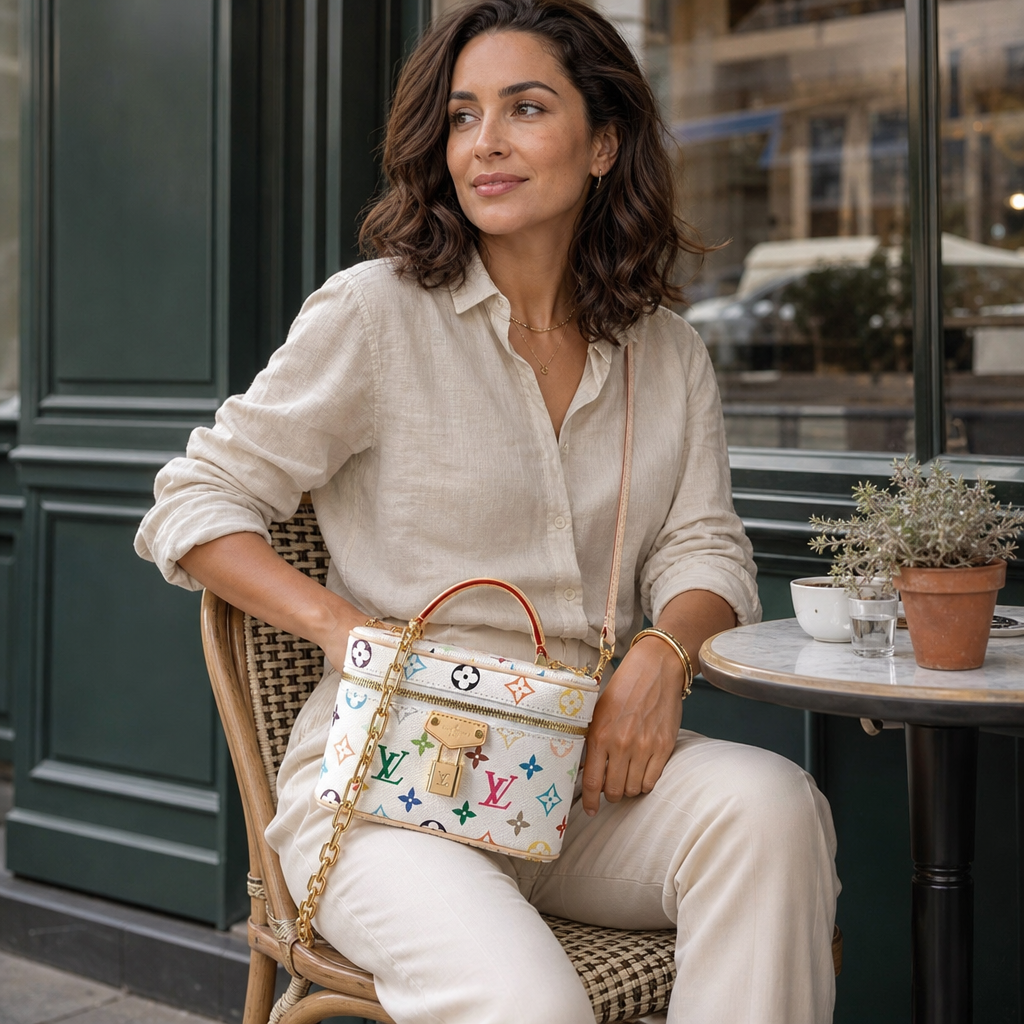 Mini Multicolor Monogram Vanity Bag — lifestyle
