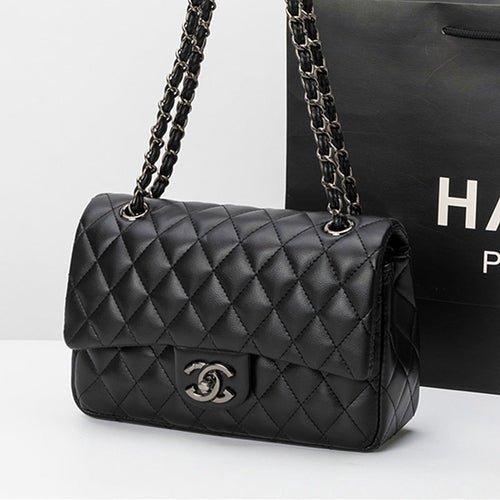 Quilted Chain Shoulder Bag