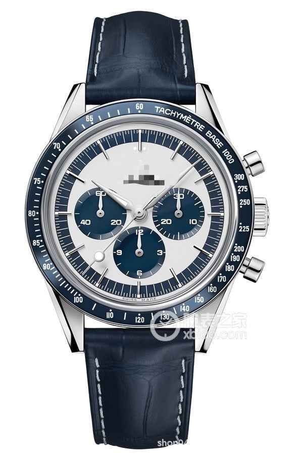 Polished Twin-Register Chronograph