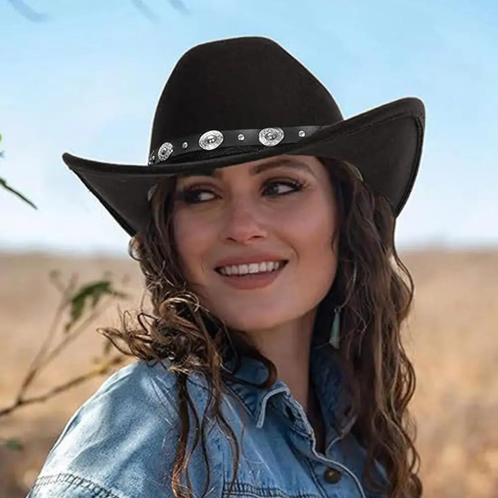 Western Concho Cowboy Hat
