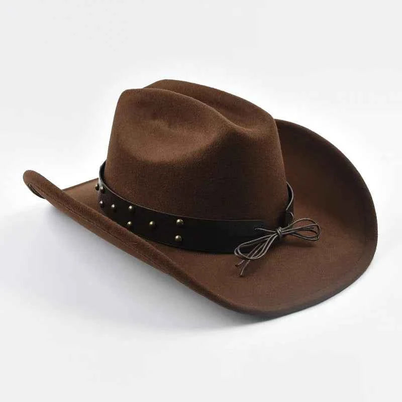 Vintage Wide Brim Western Cowboy Hat