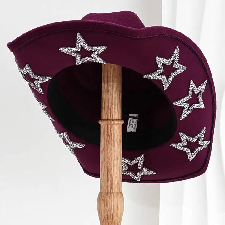Rhinestone Star Cowboy Hat