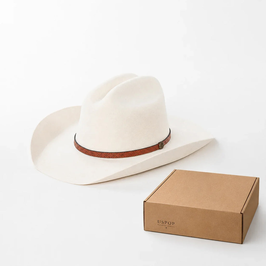 Structured Western Cowboy Hat