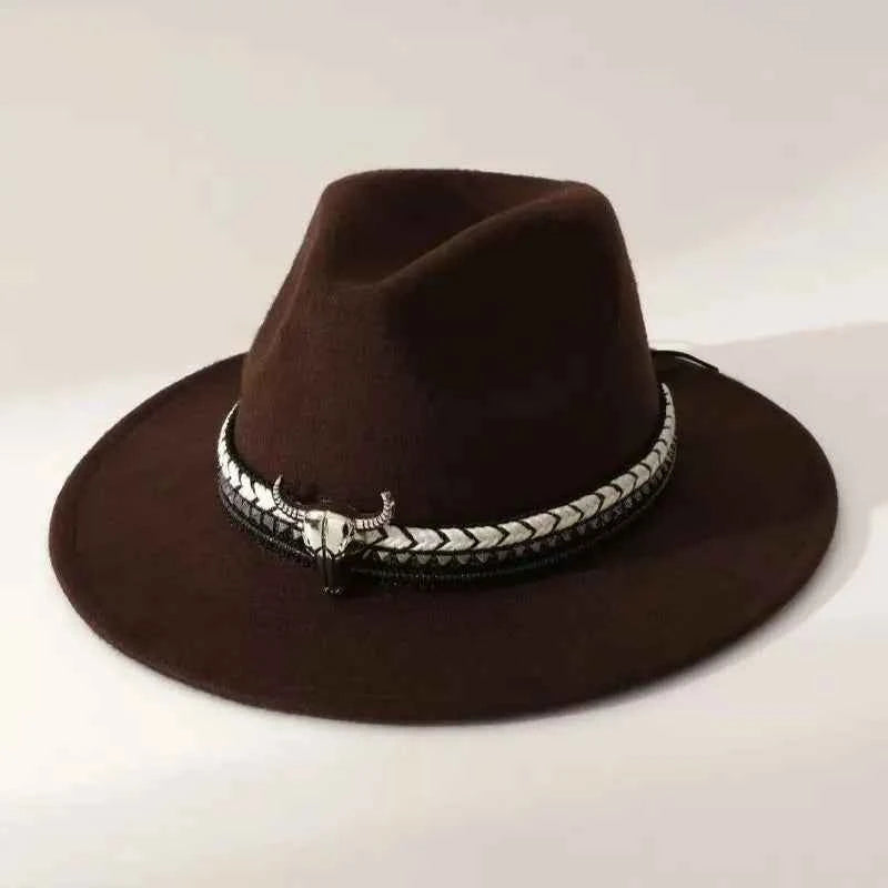 Heart-Shaped Felt Cowboy Hat