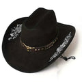 Vintage Embroidered Cowboy Hat