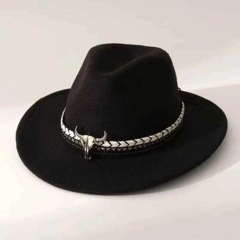 Heart-Shaped Felt Cowboy Hat