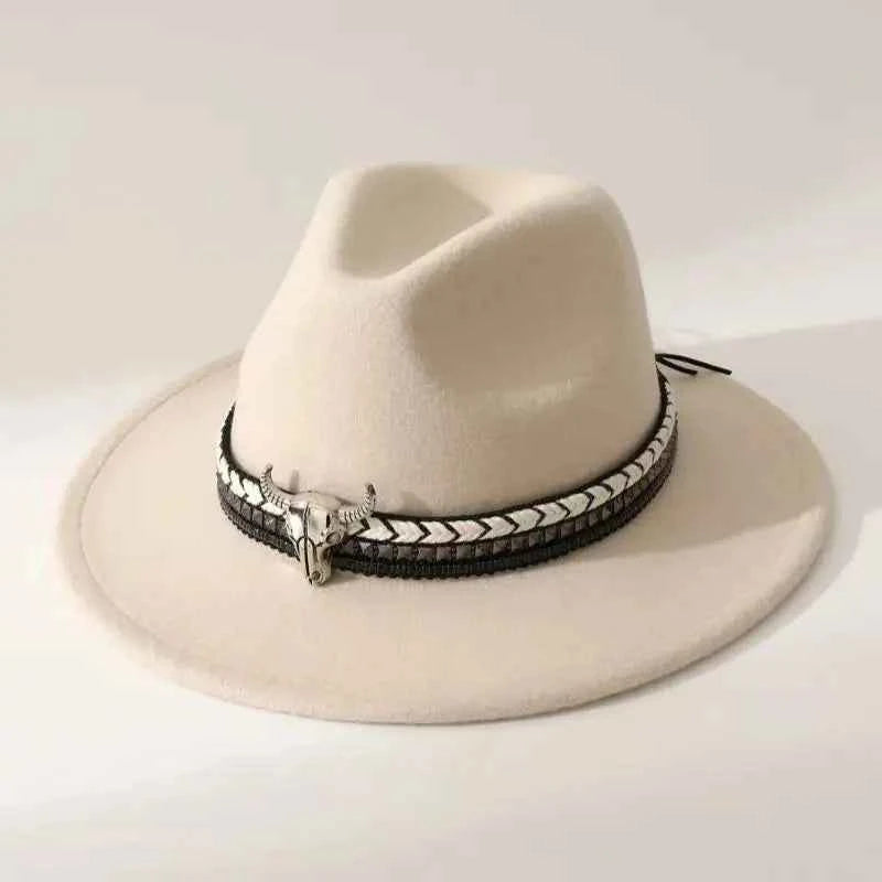 Heart-Shaped Felt Cowboy Hat