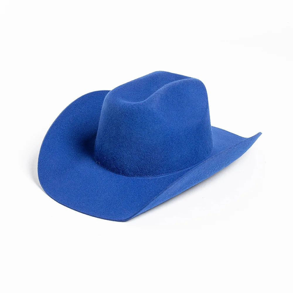 Structured Wide Brim Cowboy Hat