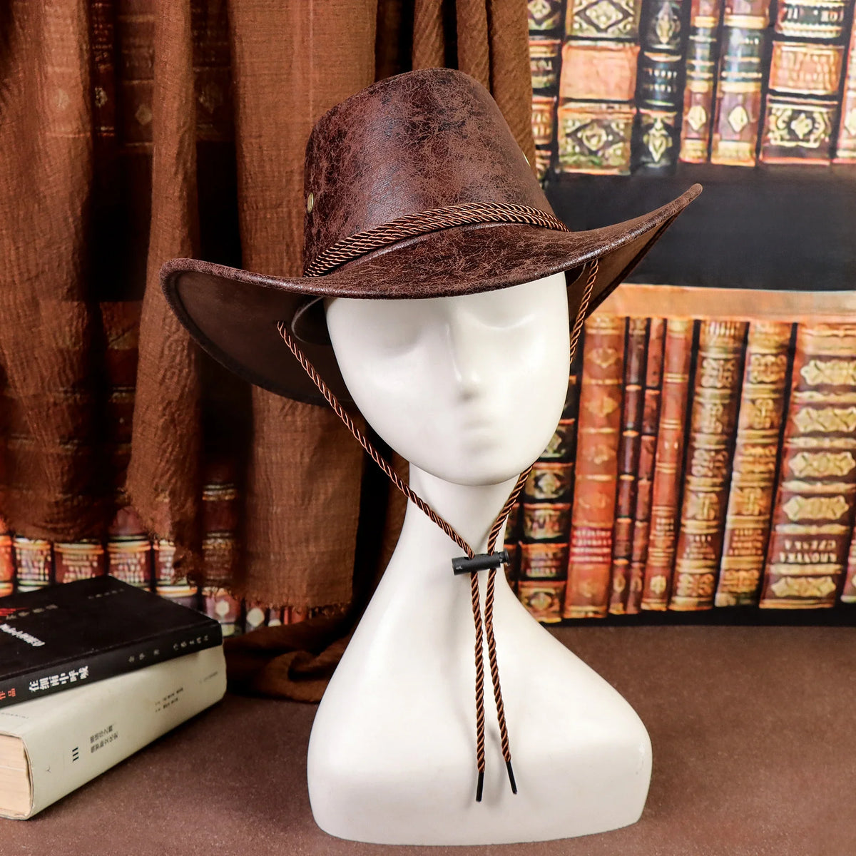 Distressed Western Cowboy Hat