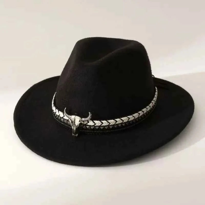 Heart-Shaped Felt Cowboy Hat